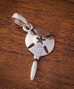 Pingente espelho de Iemanjá